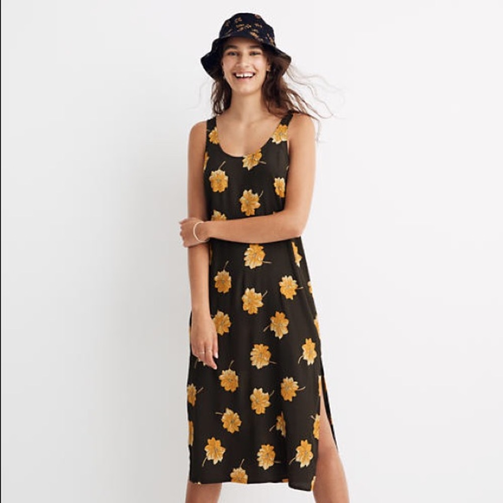 Madewell Floral Tank Dress